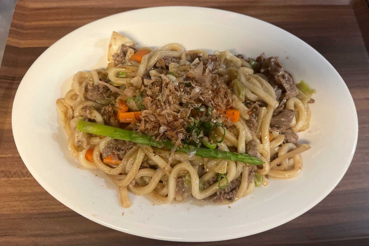Beef Yaki Udon