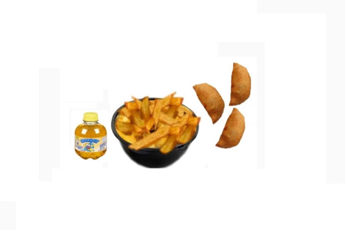 French Fries + 3 Cheese Panzerotti & Chubby