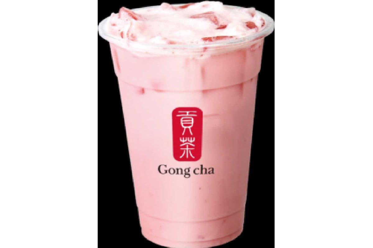 Strawberry Milk Green Tea