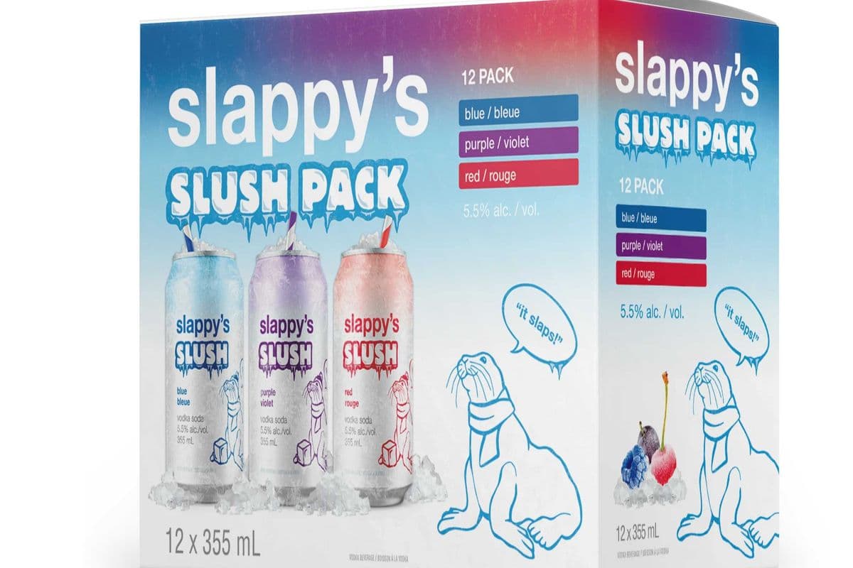 SLAPPY'S RTD SLUSH-12 PACK (12 x 12*355ML )