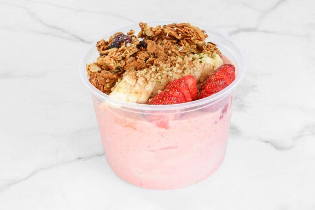 Peanut Butter Smoothie Bowl