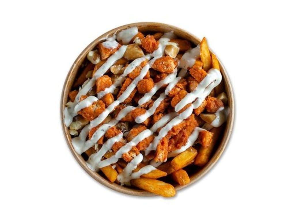 Buffalo Chicken Poutine