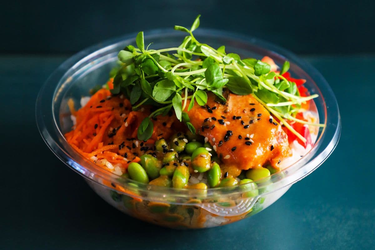 Grilled Salmon Bowl
