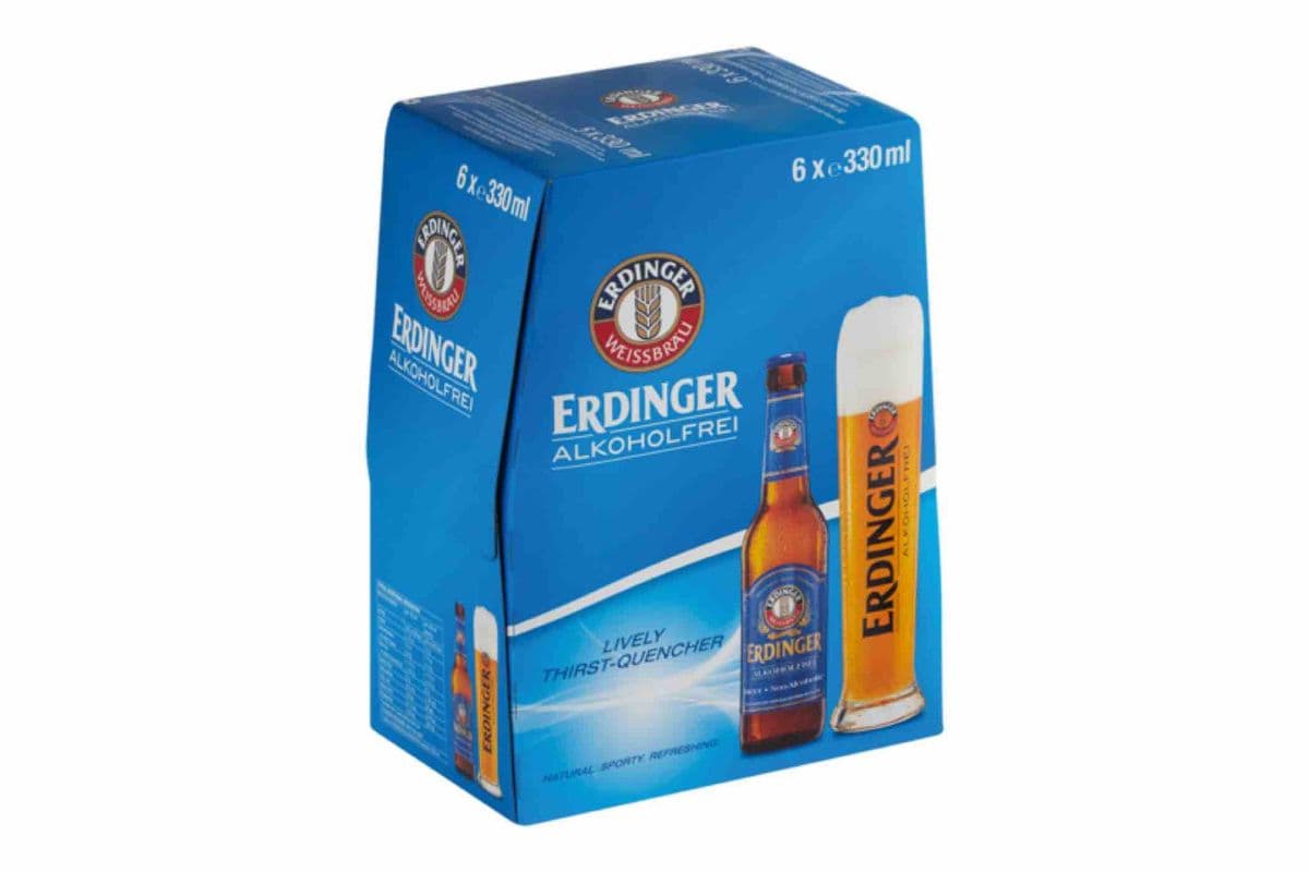 Erdinger Alkoholfrei (6 x 330mL Bottles)