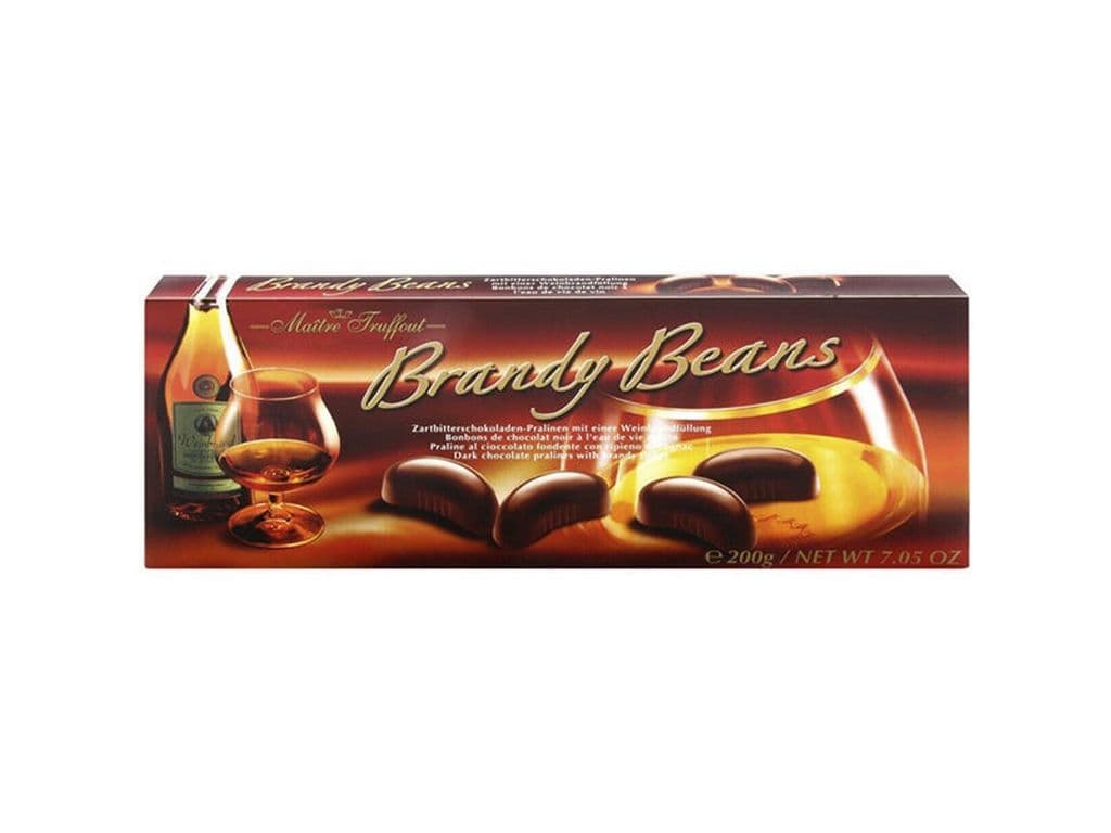 Maittre Truffout Brandy Beans European Chocolate 200g