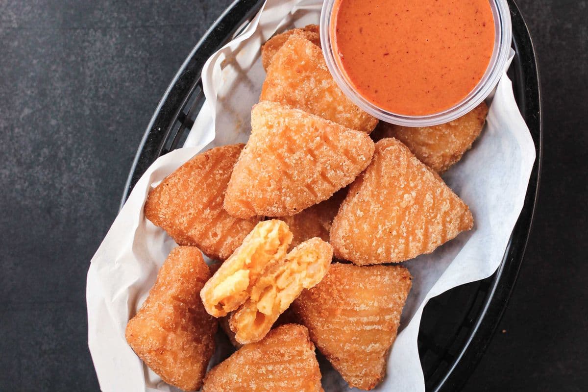 Mac and Cheese Wedges