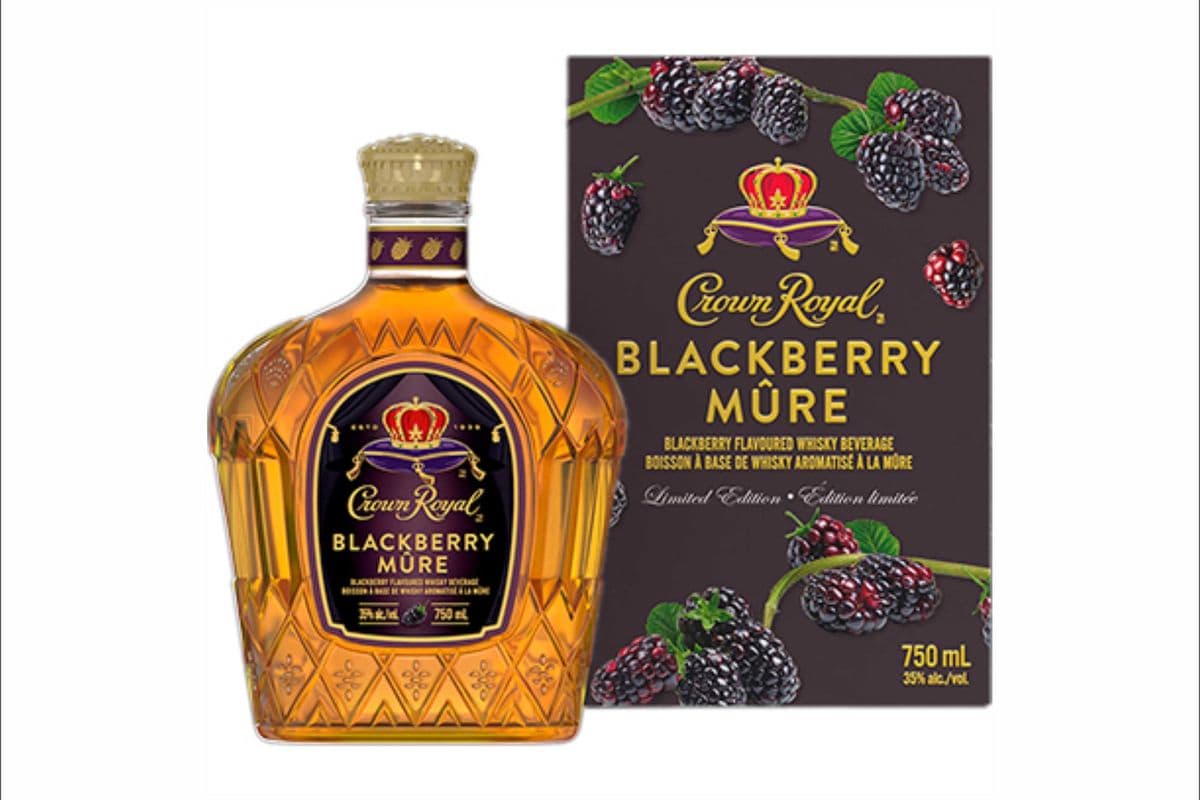 Crown Royal Blackberry 750ml (1 x 750,l)