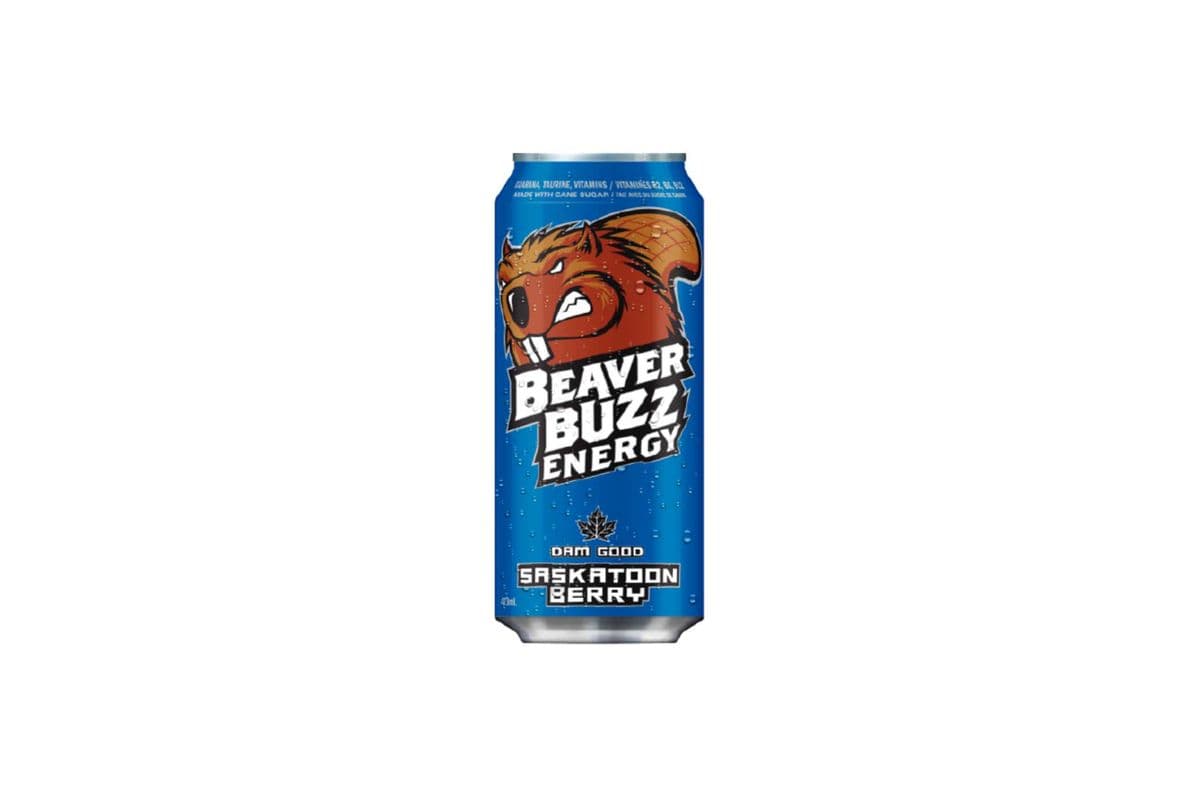Beaver Buzz Energy - Saskatoon Berry 473ml