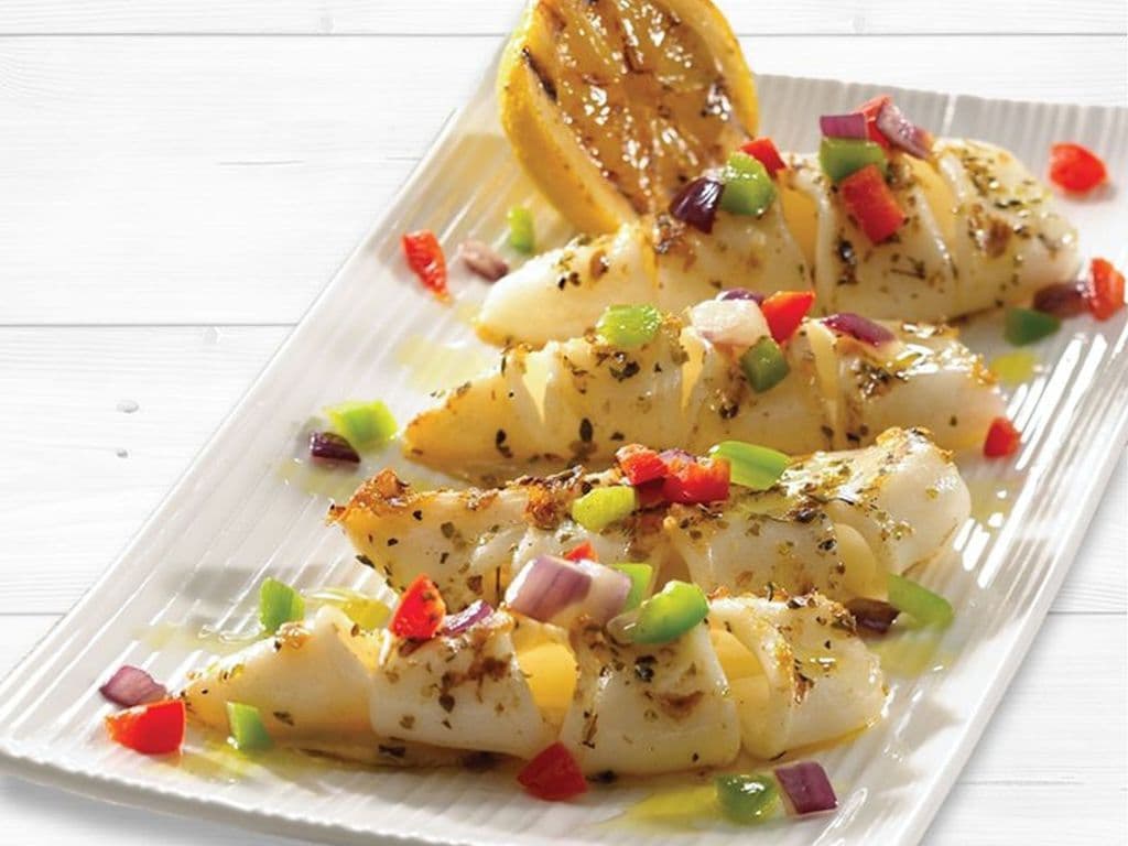 Mr. Greek Grilled Kalamari Appetizer 