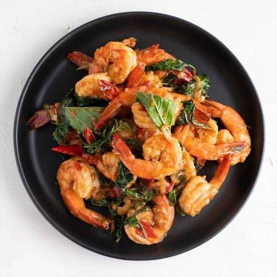 Chili Basil Tiger Prawn - OO