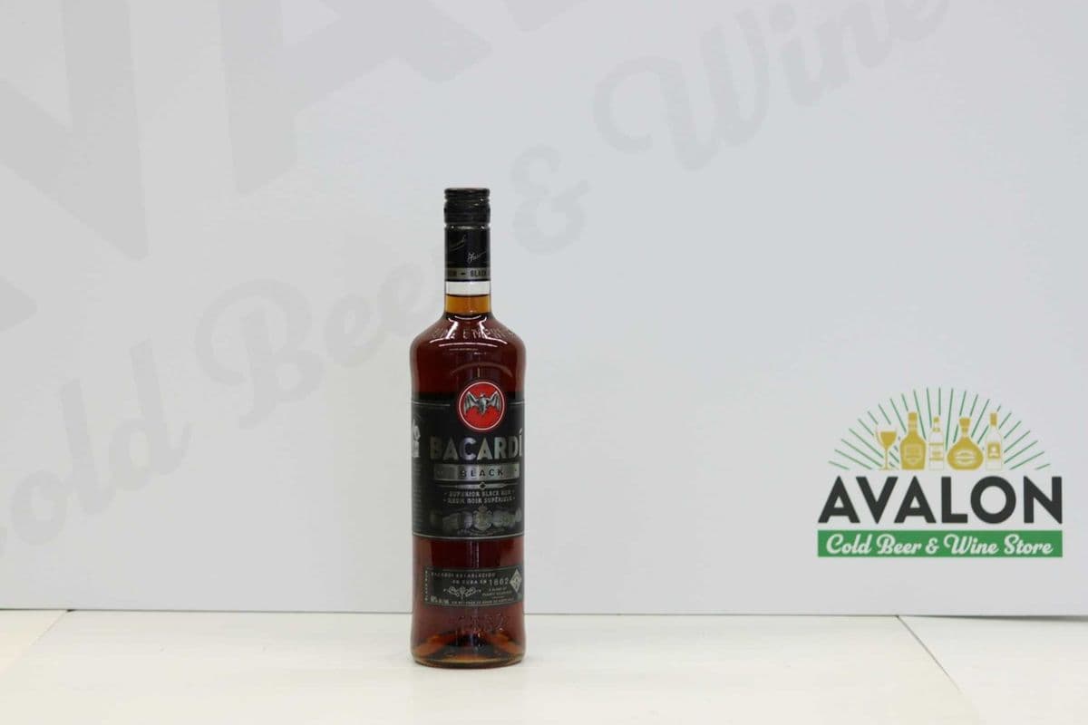 Bacardi Black 750ml Bottle (1 x 750ml)