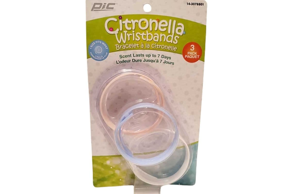 Citronella Wristbands