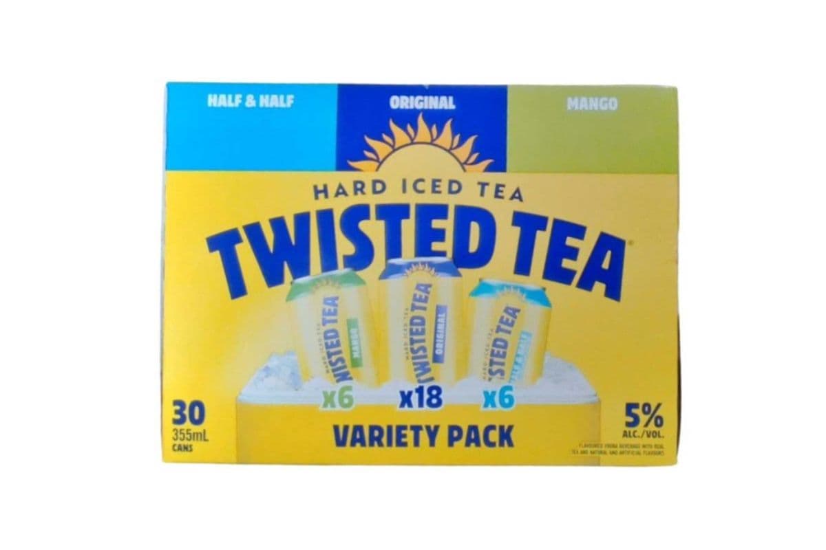 TWISTED TEA VARIETY MIX 30 CANS (30 x 355 ML)