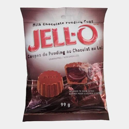 Jello Coupes de pouding au chocolat au lait (99g) / Jello Milk Chocolate Pudding Cups (99g)