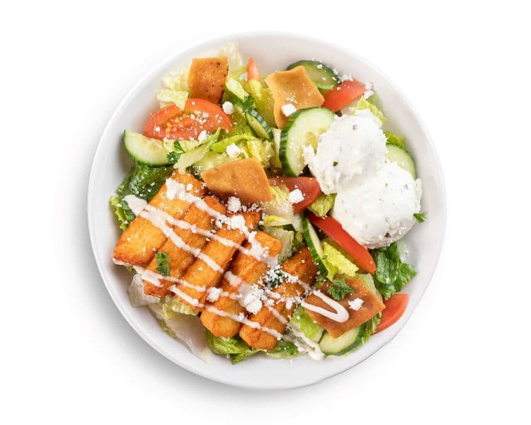 Greek Halloumi Bowl