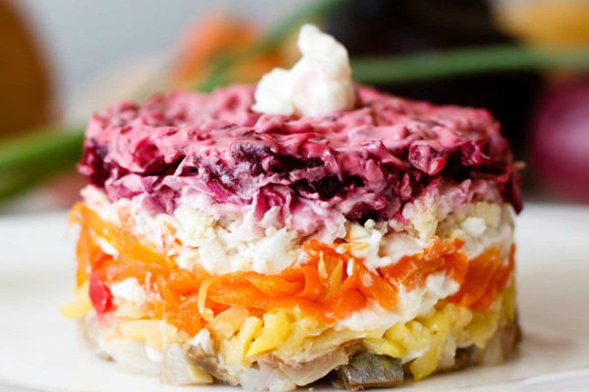 Herring Salad (Shuba) (8 oz)