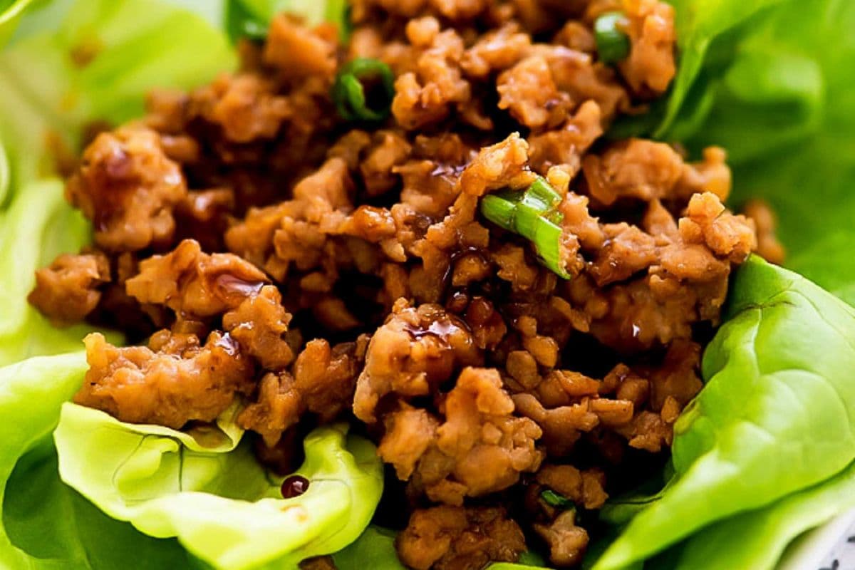 Chicken Lettuce Wrap 鸡肉卷蔬菜