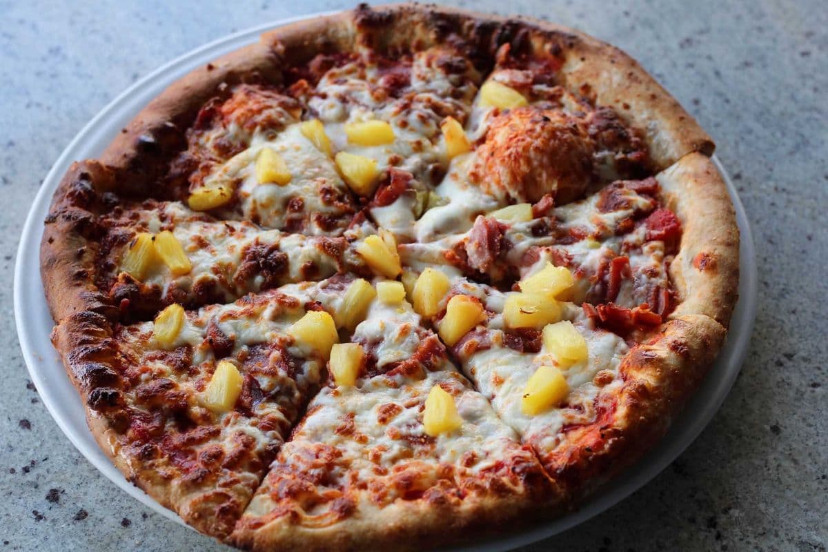 Capicola Ham & Pineapple Pizza