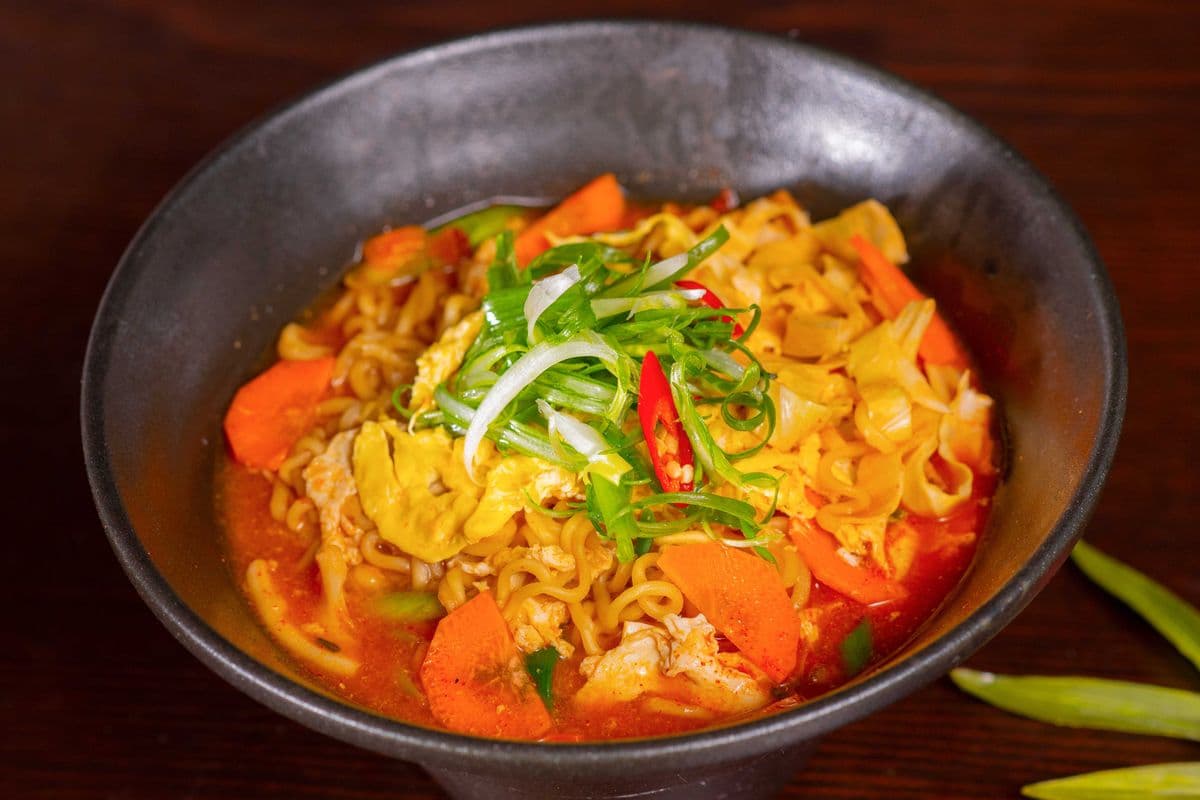 Kimchi Beef Ramyun