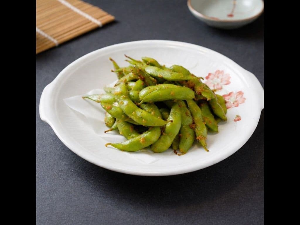 Garlic Buttered Edamame