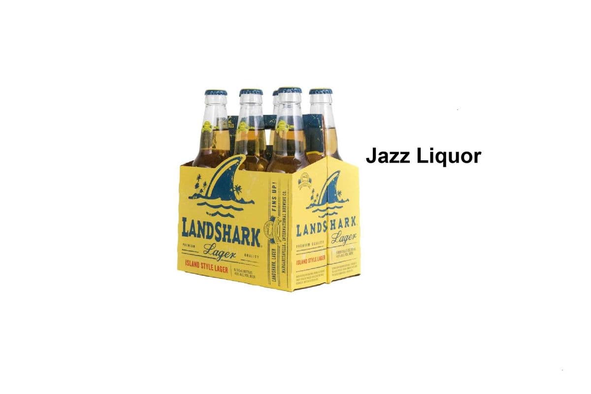 LANDSHARK PREMIUM LAGER 6 BOTTLES (1 x 6×355ML)