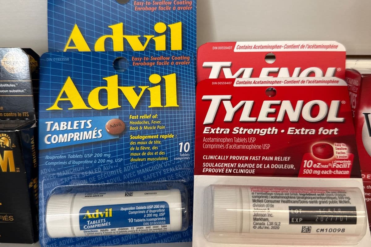 Advil and tylenol 10 tab