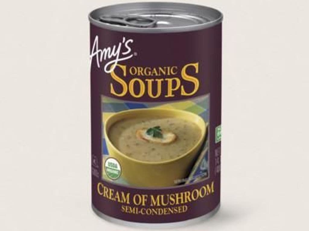 AMY'S ORGANIC CREAM OF MUSHROOM SOUP 398ML