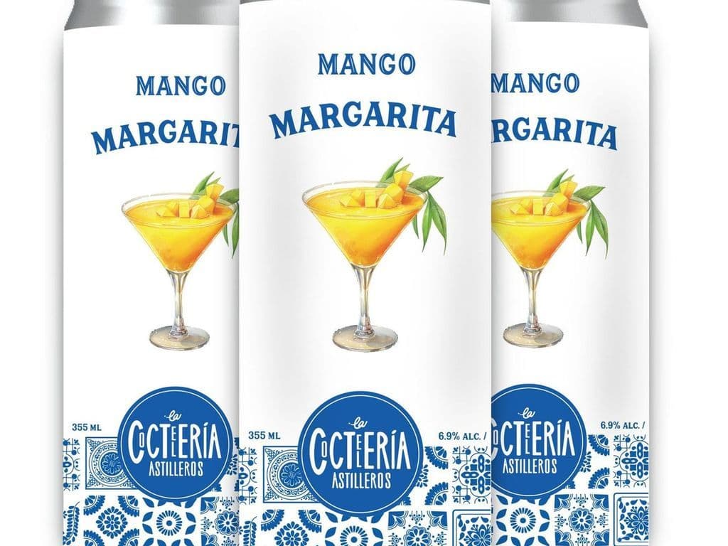 La Cocteleria Astilleros Mango Margarita 4x355ml