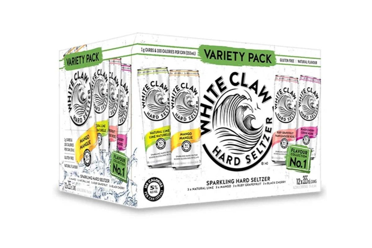 WHITE CLAW VARIETY PACK #1 (12 x 355ML)