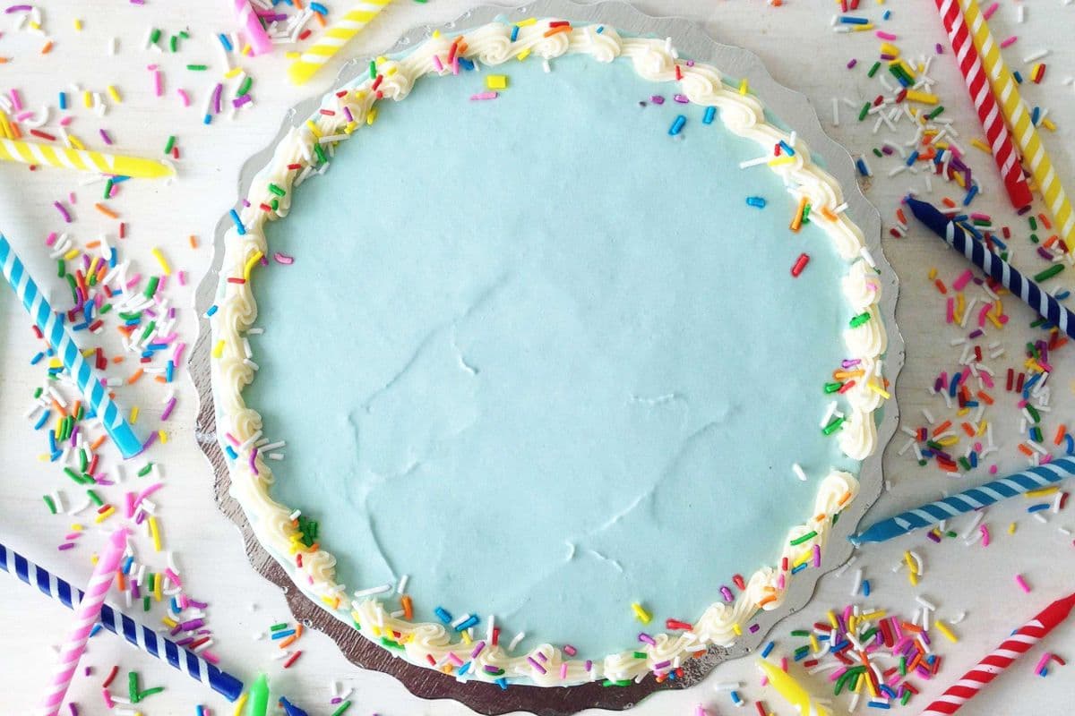 Birthday Cake Ice Cream Cake