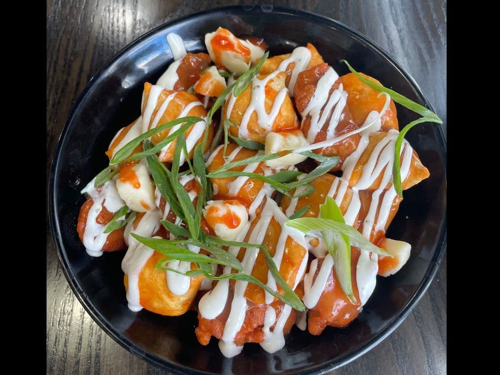 Buffalo Chicken Perogies