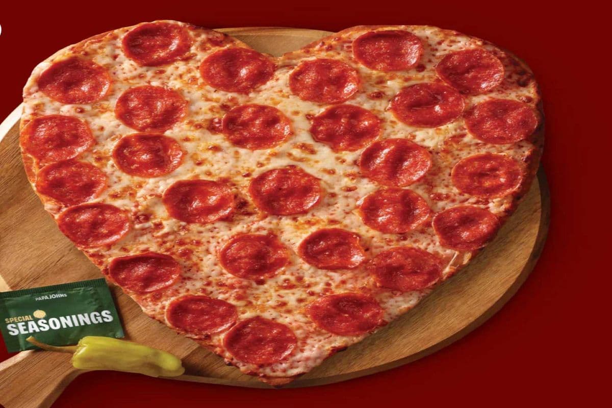 Pizza My Heart (12" HEART SHAPE PIZZA)