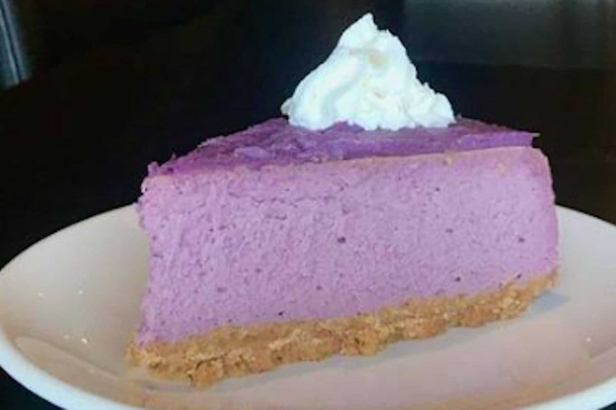 Ube Cheesecake