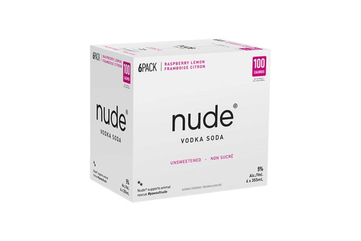 Nude Raspberry Lemon (6 Cans) (6 x 355ml)