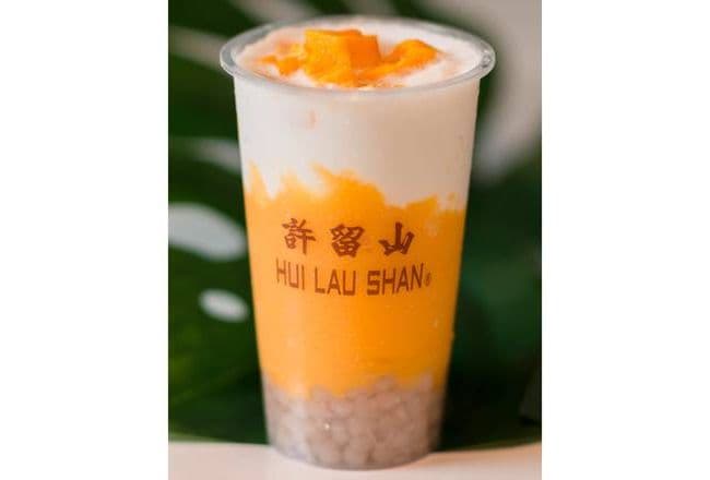Mango Coconut with Mini Taro Balls