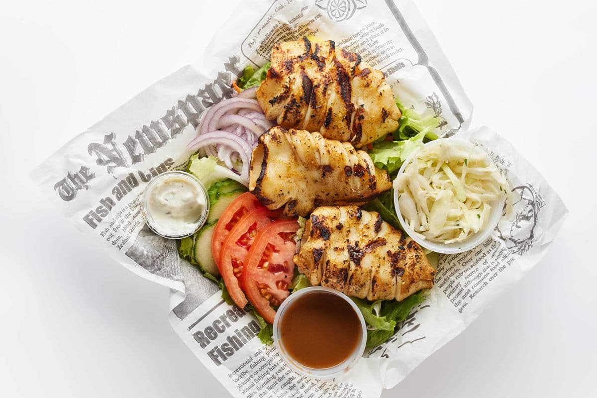 Grilled Calamari