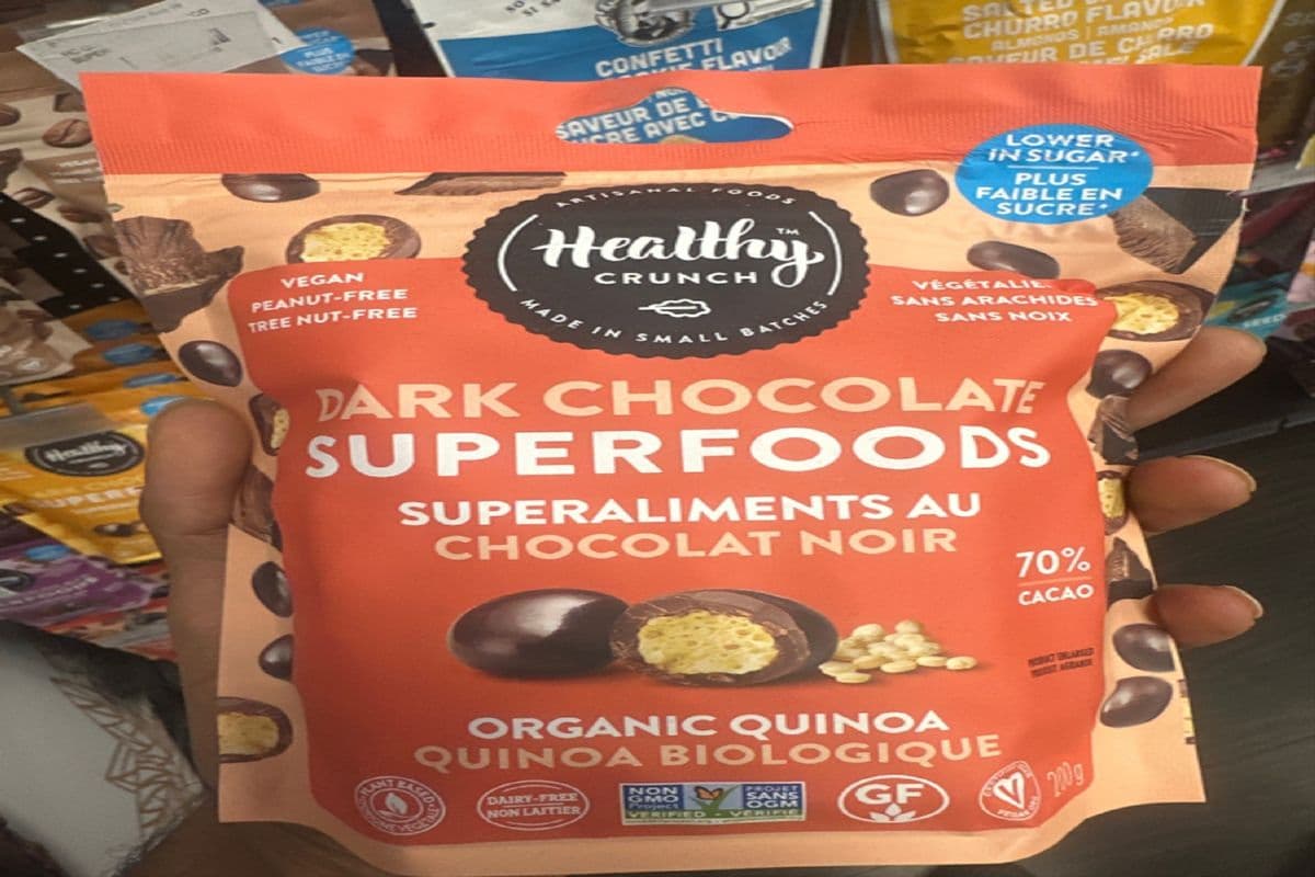 Healthy Crunch - Dark Chocolate Superfoods Organic Quinoa