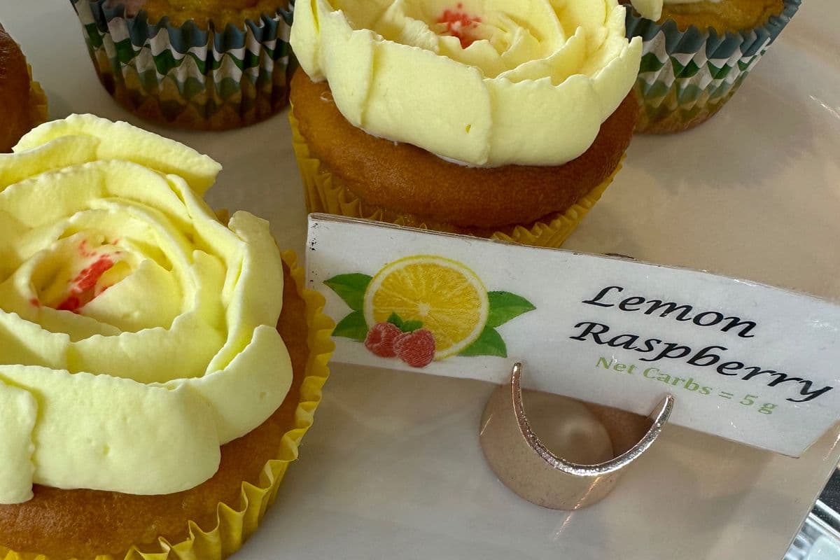 Lemon Raspberry Cupcake