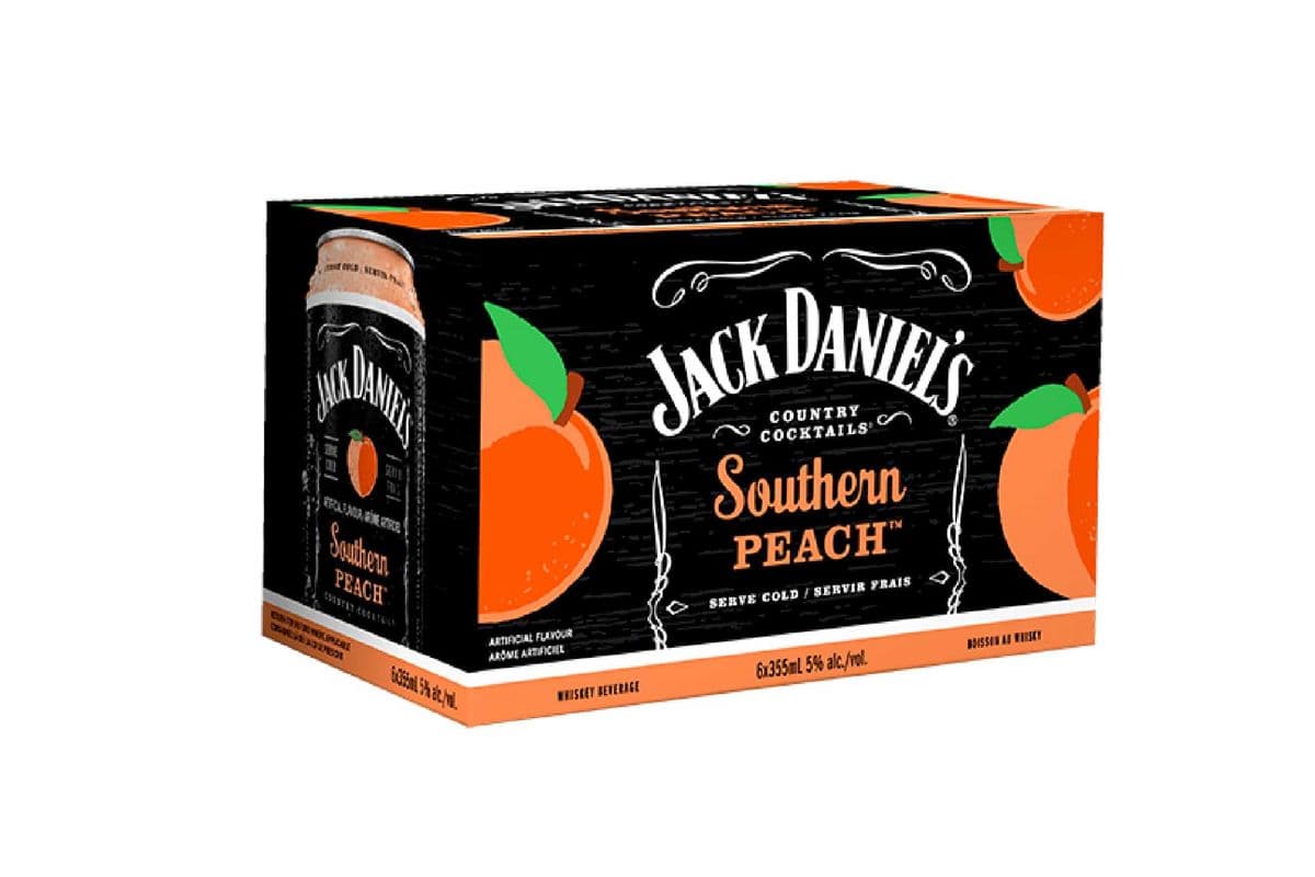 Jack Daniel's Southern Peach (6 x 355 ml)