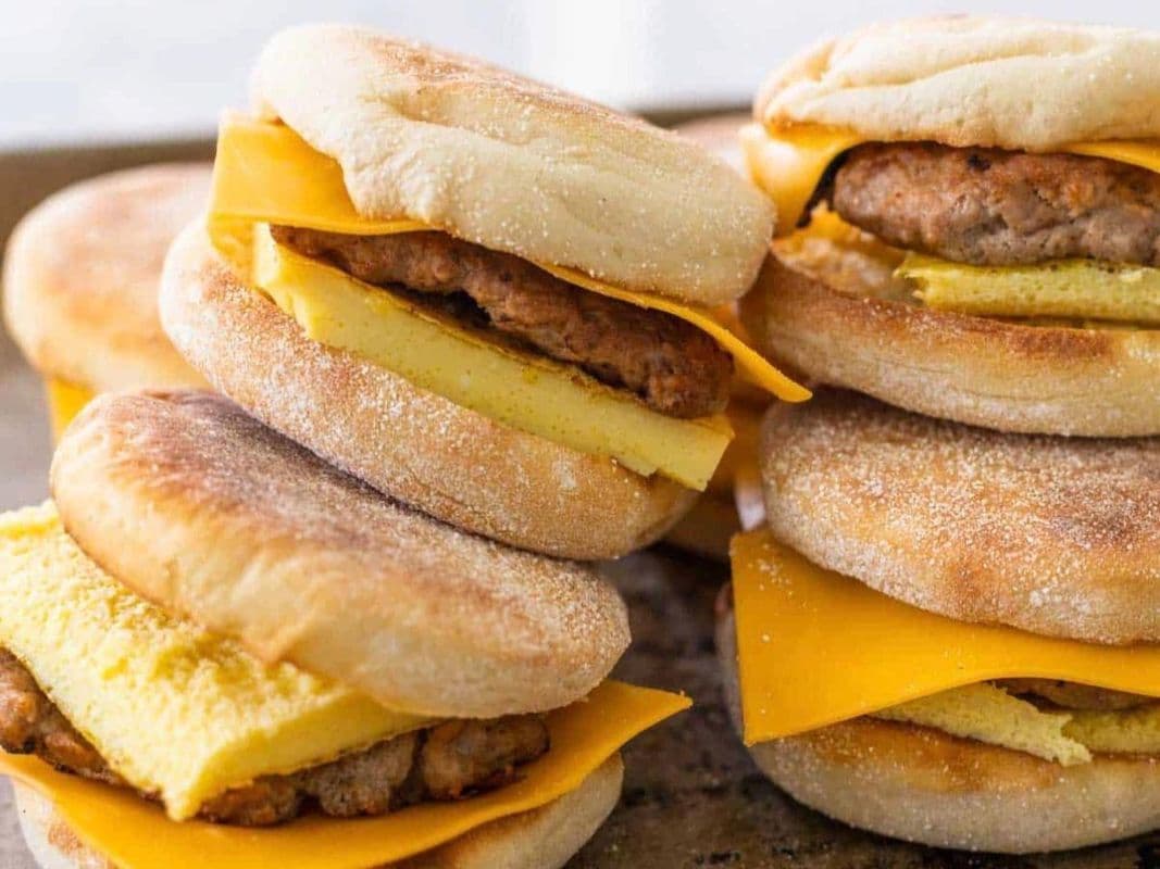 Egg & Sausage Breakfast Sandwich