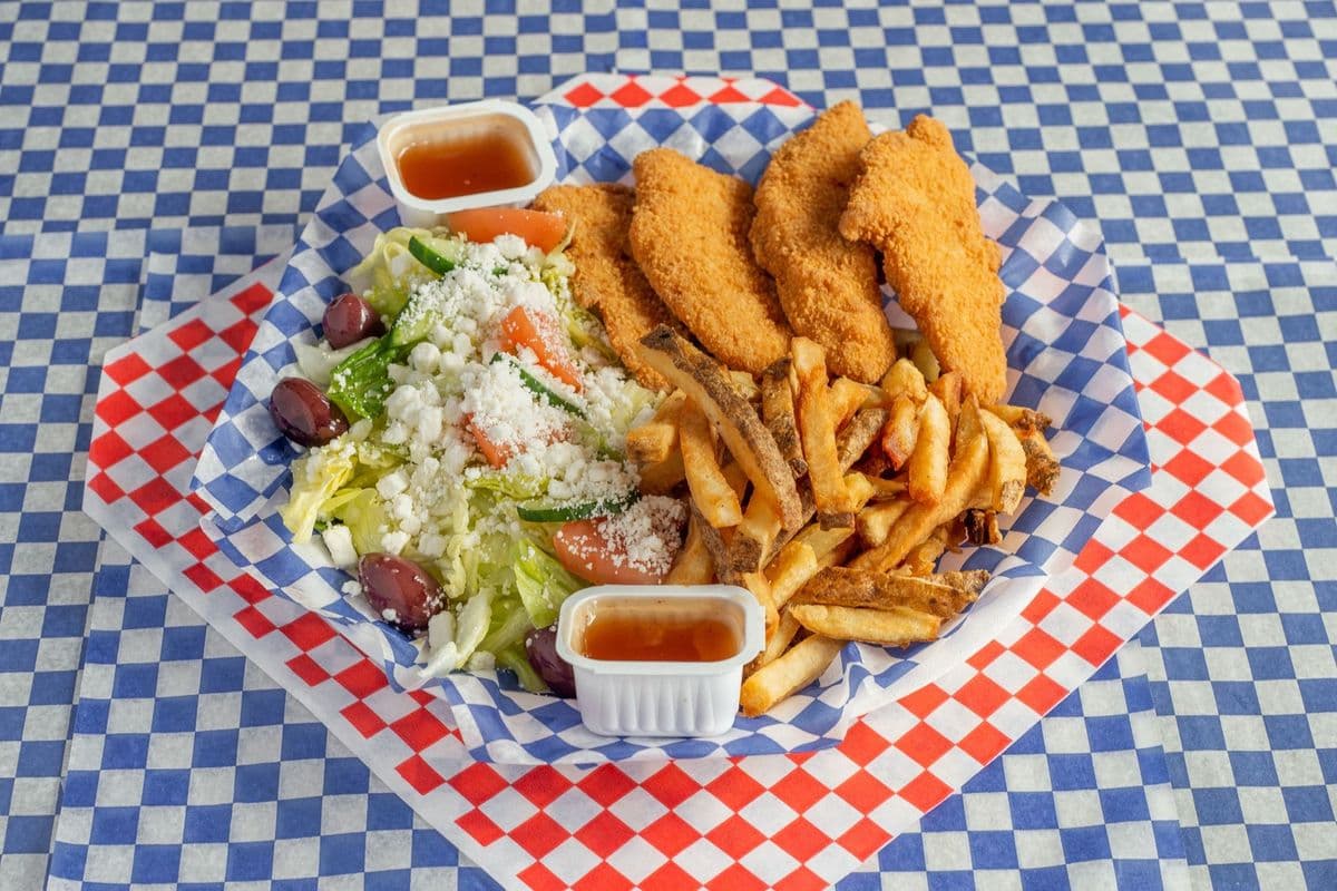 Chicken Fingers with Fries
