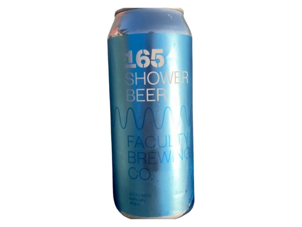 Faculty Brewing - 165 Shower Beer