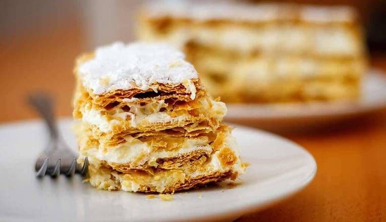 Mille Feuilles au Dulce de Leche / Mille Feuilles au Dulce de Leche