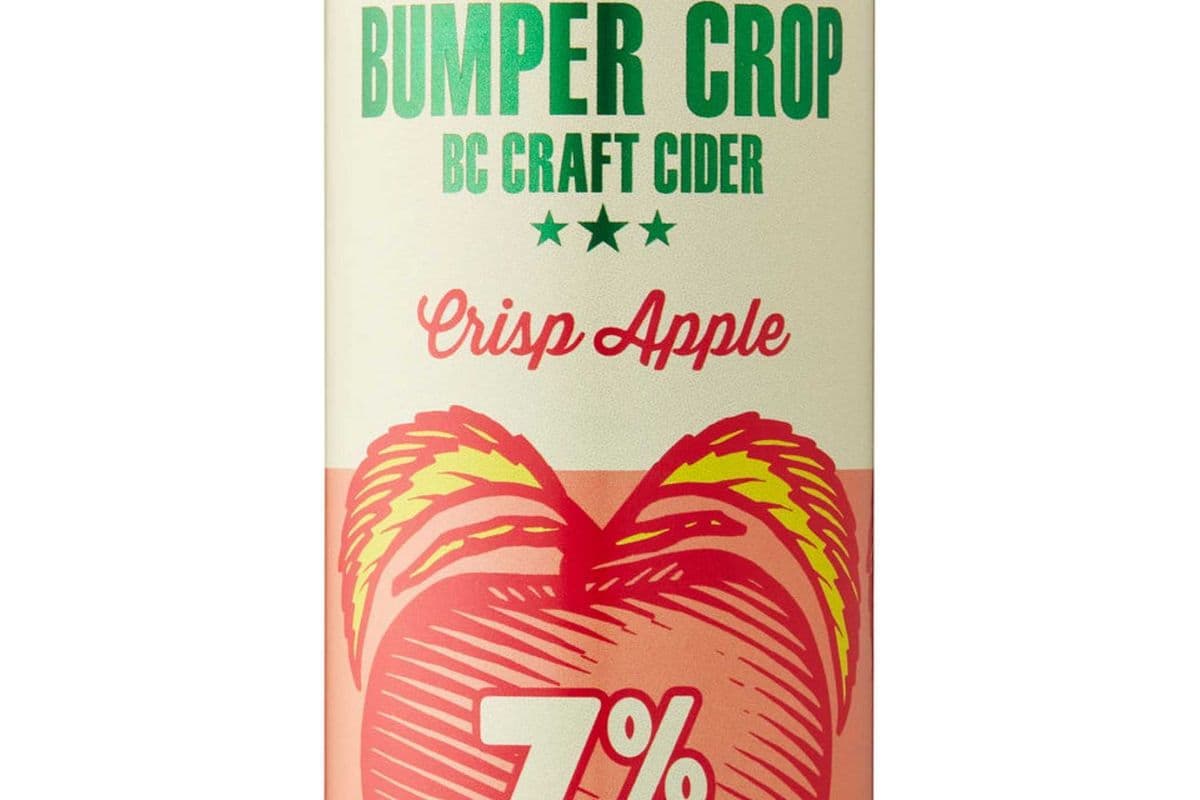 Bumper Crop Craft Cider, Crisp Apple 1x473 ml (1 x 473 ml)
