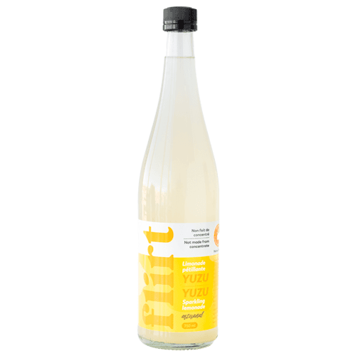 LIMONADE PÉTILLANTE YUZU 1 L / YUZU SPARKLING LIMONADE 750ml