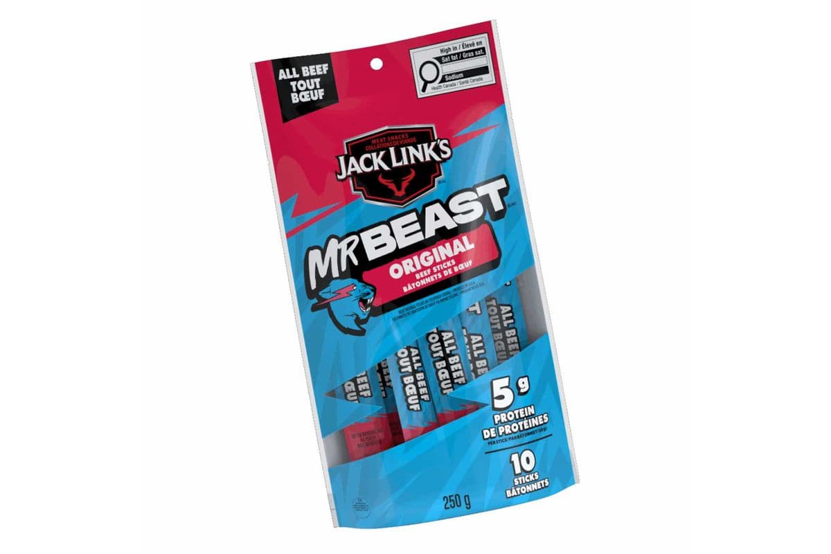 MrBeast Original Beef Sticks (250 g)