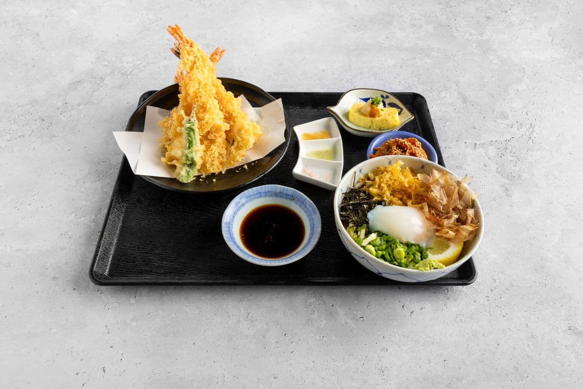 Asakusa Tempura Bukake Set