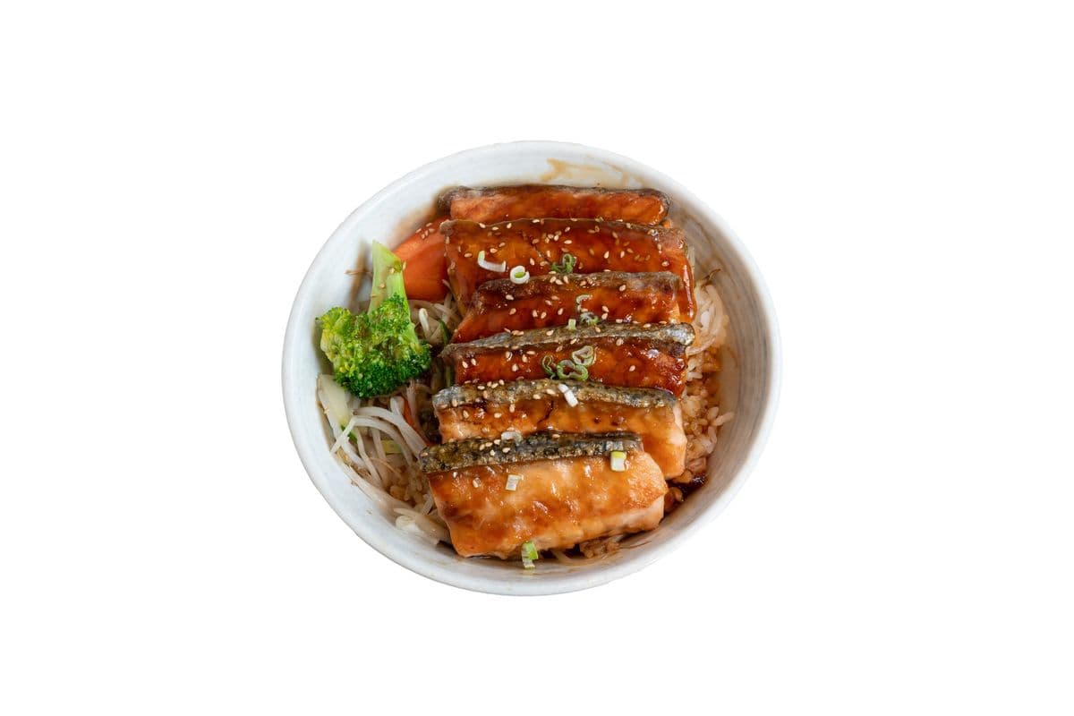 Salmon Teriyaki Don