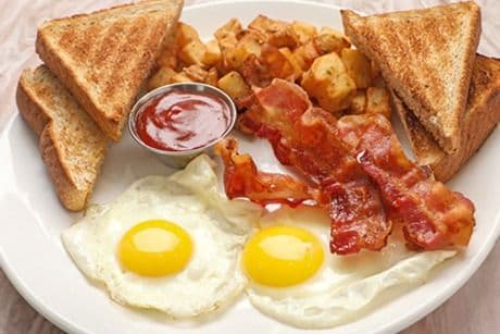 Two Eggs Any Style with Choice of Meat
