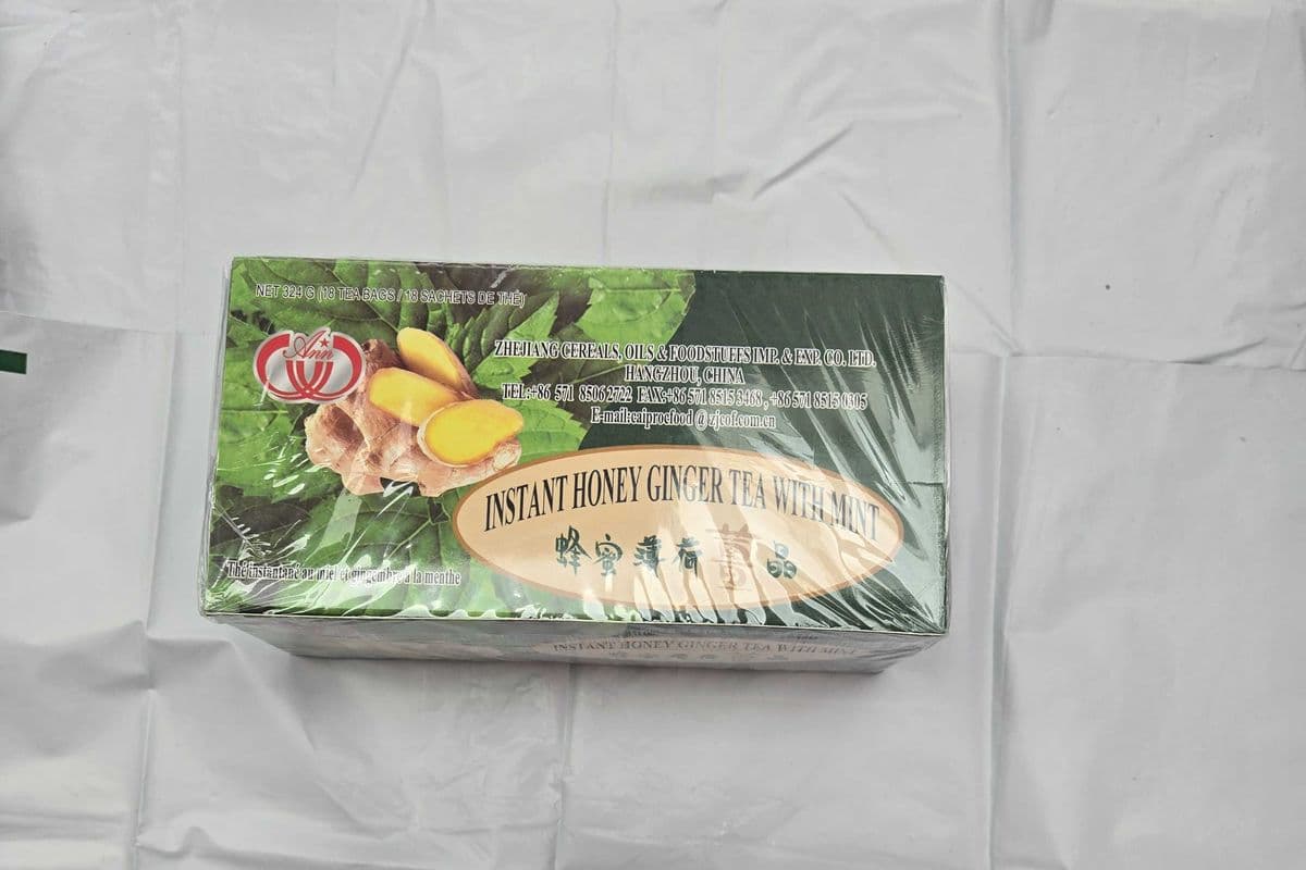 INSTANT HONEY GINGER TEA WITH MINT (324 G)